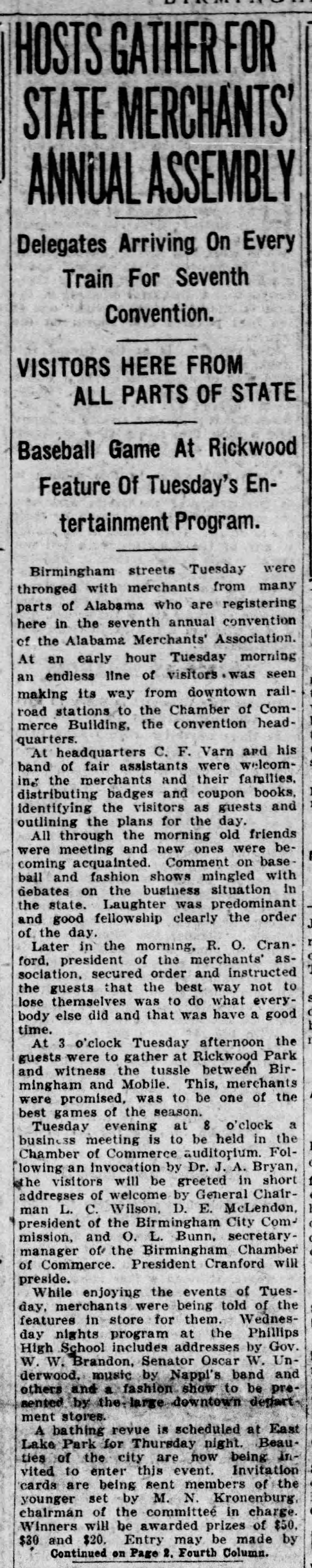 Hosts Gather For State Merchants' Annual Assembly